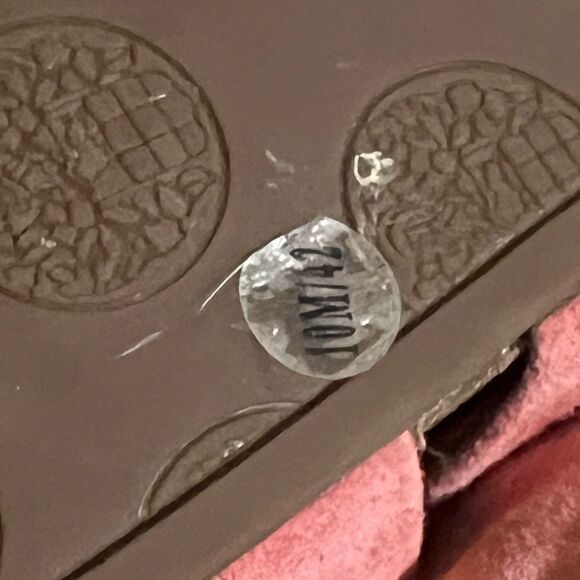 Vince Camuto Biminti Suede Leather Slide Sandals 10M - Picture 4 of 7